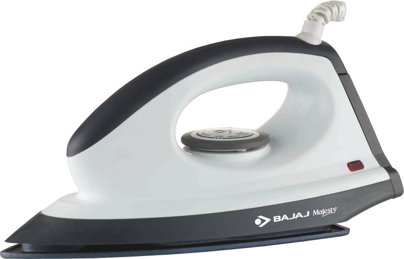 Bajaj Majesty DX 8 Dry Iron (Grey and White)
